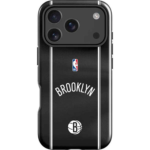 NBA Brooklyn Nets Jersey iPhone 17 Pro Max Impact Case