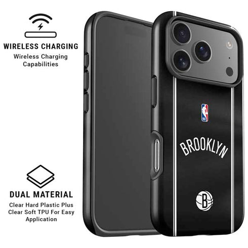 NBA Brooklyn Nets Jersey iPhone 17 Pro Max Magsafe Impact Case