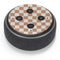 Neutral Checkered Amazon Echo Dot Skin
