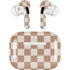 Neutral Checkered Apple AirPods Pro Skin
