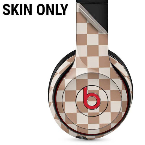 Neutral Checkered Beats Solo 3 Wireless Skin