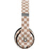Neutral Checkered Beats Solo 4 Wireless Headphones Skin