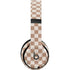 Neutral Checkered Beats Studio Pro Wireless Headphones Skin