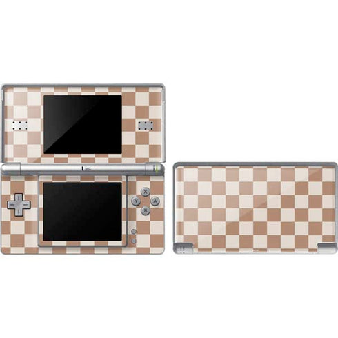 Neutral Checkered DS Lite Skin