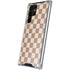 Neutral Checkered Galaxy S23 Ultra Clear Case