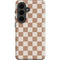 Neutral Checkered Galaxy S26 Impact Case