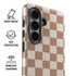 Neutral Checkered Galaxy S26 Impact Case