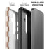 Neutral Checkered Galaxy S26 Plus Impact Case