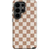 Neutral Checkered Galaxy S26 Ultra Impact Case