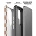Neutral Checkered Galaxy S26 Ultra Impact Case