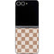 Neutral Checkered Galaxy Z Flip6 Skin