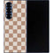 Neutral Checkered Galaxy Z Fold6 Skin