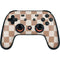 Neutral Checkered Google Stadia Controller Skin