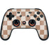 Neutral Checkered Google Stadia Controller Skin