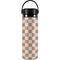 Neutral Checkered Hydro Flask 20oz Wide Mouth Skin