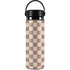 Neutral Checkered Hydro Flask 20oz Wide Mouth Skin