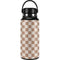 Neutral Checkered Hydro Flask 32oz Wide Mouth Skin