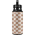Neutral Checkered Hydro Flask 32oz Wide Mouth Skin