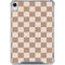 Neutral Checkered iPad 11th Gen (2025) Clear Case