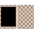 Neutral Checkered Apple iPad Skin