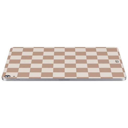 Neutral Checkered Apple iPad Air Skin