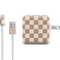Neutral Checkered iPad Charger (10W USB) Skin