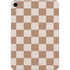 Neutral Checkered Apple iPad Mini Skin