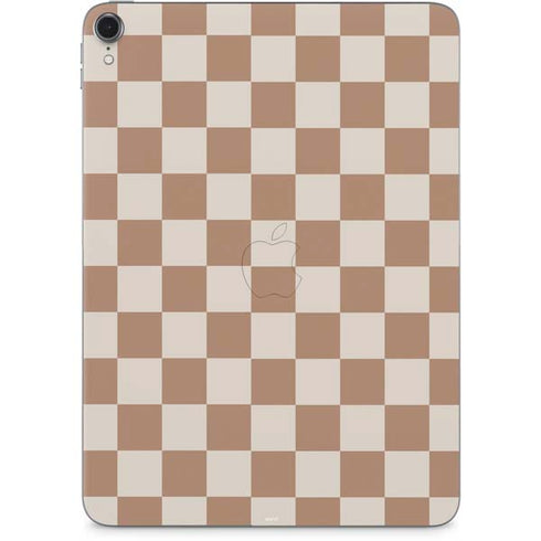 Neutral Checkered Apple iPad Pro Skin