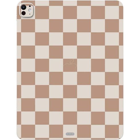 Neutral Checkered iPad Pro 13in M4 (2024) Skin
