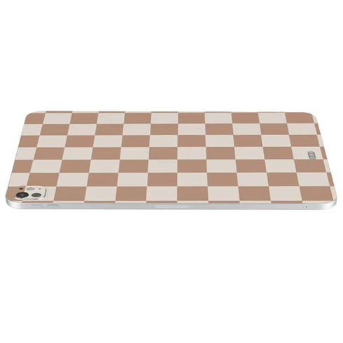 Neutral Checkered iPad Pro 13in M4 (2024) Skin