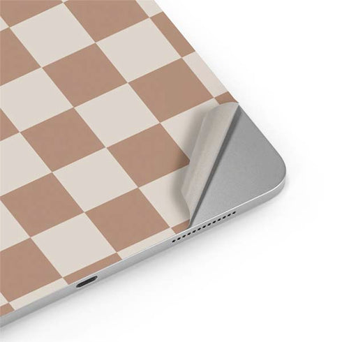 Neutral Checkered iPad Pro 13in M4 (2024) Skin