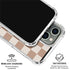 Neutral Checkered iPhone 16 Pro Clear Case