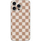 Neutral Checkered iPhone 16 Pro Max Skin