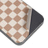 Neutral Checkered iPhone 16 Pro Max Skin