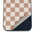 Neutral Checkered iPhone 16 Skin