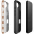 Neutral Checkered iPhone 16e Impact Case