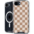 Neutral Checkered iPhone 16e MagSafe Case