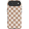 Neutral Checkered iPhone 17 Air Magsafe Impact Case