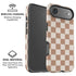 Neutral Checkered iPhone 17 Air Magsafe Impact Case
