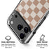 Neutral Checkered iPhone 17 Pro Max MagSafe Case