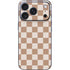 Neutral Checkered iPhone 17 Pro Skin
