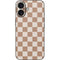 Neutral Checkered iPhone 17 Skin