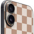 Neutral Checkered iPhone 17 Skin