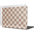 Neutral Checkered MacBook Cases