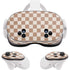 Neutral Checkered Meta Quest 3S Skin