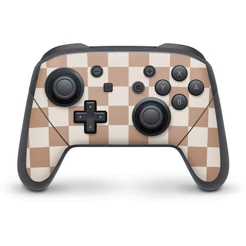 Neutral Checkered Nintendo Skins