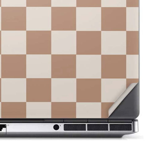 Neutral Checkered Dell Precision Skin