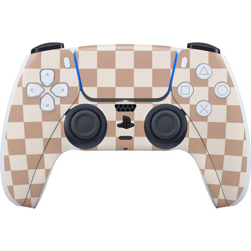 Neutral Checkered PlayStation PS5 Skins