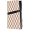 Neutral Checkered PS5 Pro Disk Console Skin