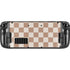 Neutral Checkered Steam Deck Handheld Gaming Computer OLED Skin